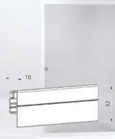 Biała moskitiera ramkowa CLICKY Buzz wymiary Biała moskitiera ramkowa CLICKY Buzz wymiary