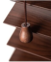 Brazowa-Zaluzja-Drewniana-Lipowa-Kolor-HERBATA-Flip50-CLICKY-Koncowka-Sznurka