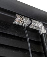 Czarny-ARABIKA-Zaluzje-bambusowe-Flip-25-CLICKY-Mechanizm