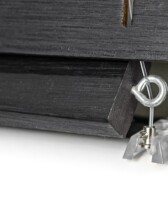 Czarny-ARABIKA-Zaluzje-bambusowe-Flip-25-CLICKY-Prowadzenie-boczne