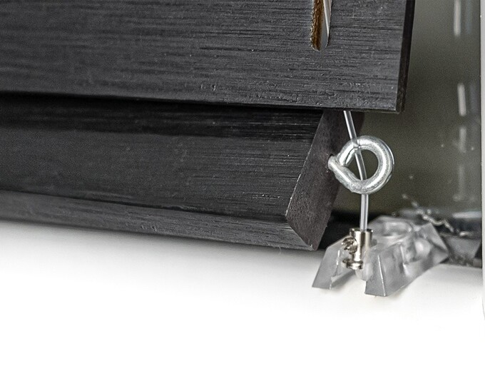 Czarny-ARABIKA-Zaluzje-bambusowe-Flip-25-CLICKY-Prowadzenie-boczne