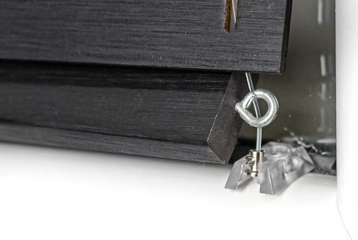 Czarny-ARABIKA-Zaluzje-bambusowe-Flip-25-CLICKY-Prowadzenie-boczne