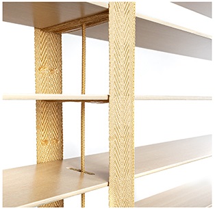 Ecru-Zaluzja-Drewniana-Lipowa-Kolor-CHALWA-Flip50-CLICKY-Tasma