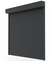 Antracytowa roleta aluminia CLICKY Protect