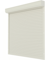 Biała roleta aluminia CLICKY Protect