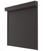 roleta-protect-ciemnobrazowy Ciemnobrązowa roleta aluminia CLICKY Protect