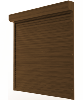 Roleta aluminia CLICKY Protect w kolorze Orzech