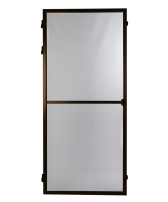 Moskitiera drzwiowa CLICKY Swing kolor ciemnobrązowy