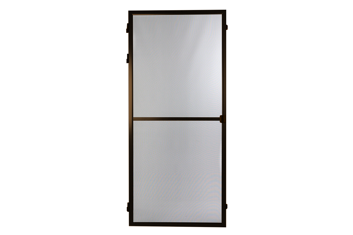 Moskitiera drzwiowa CLICKY Swing kolor ciemnobrązowy