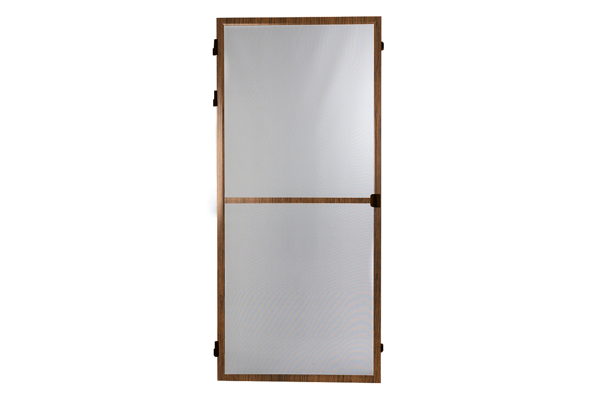 Moskitiera drzwiowa CLICKY Swing kolor orzech