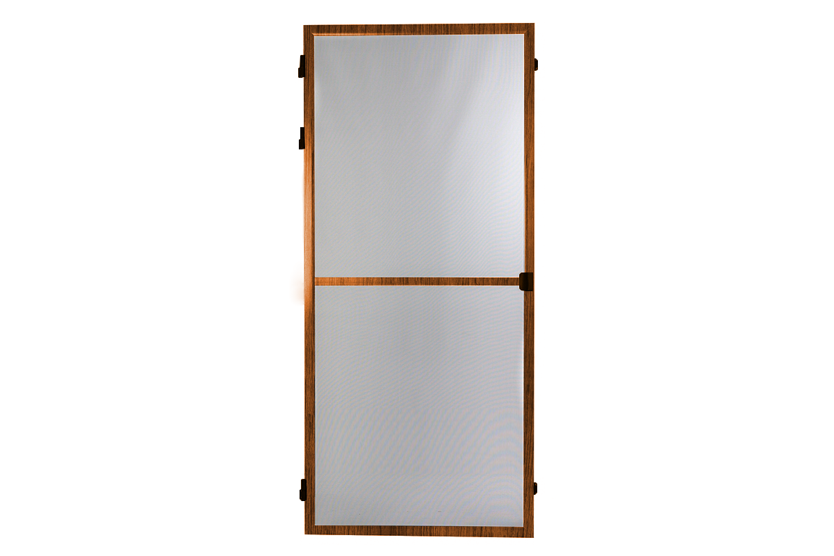 Moskitiera drzwiowa CLICKY Swing kolor złoty dąb