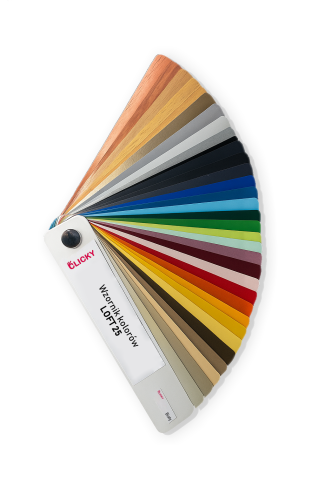 Wzornik żaluzji aluminiowych Loft 25