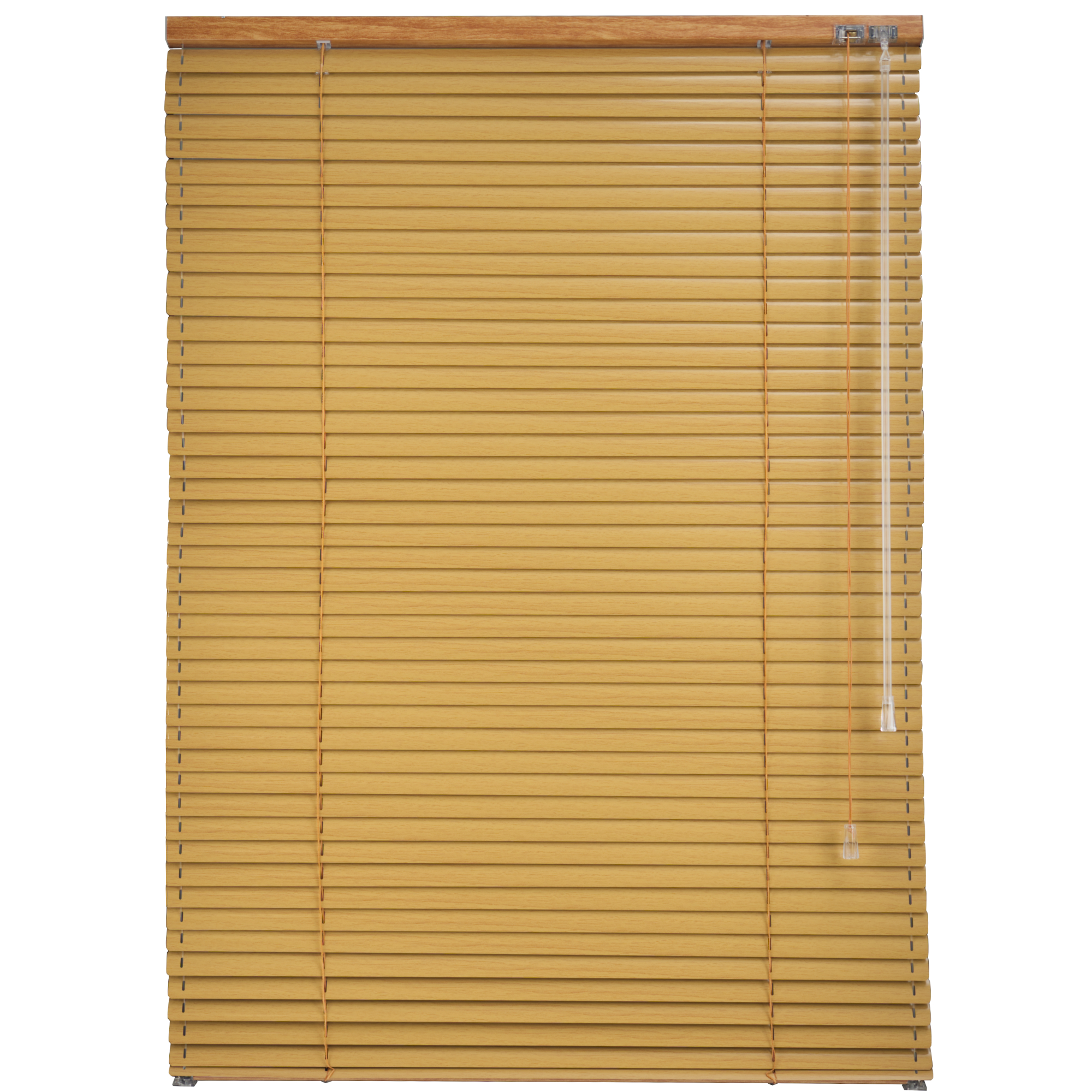 Żaluzje aluminiowe 25 mm kolor Jasny dąb 772082 A2