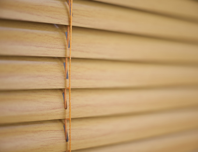 Żaluzje aluminiowe 25 mm kolor Jasny dąb 772082 C2