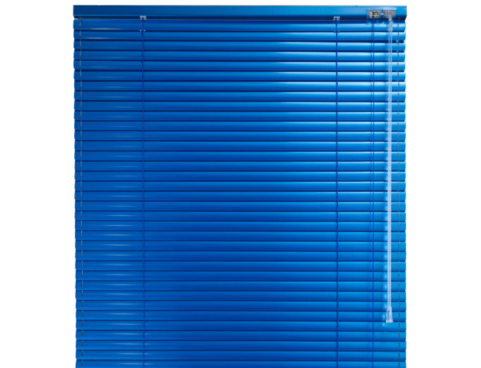 Żaluzje aluminiowe 25 mm kolor Niebieski metalizowany 776 A2
