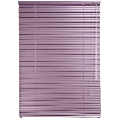 Żaluzje aluminiowe 25 mm kolor Różowy metalizowany 490 A2