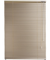 Żaluzje aluminiowe 25 mm kolor Złoty metalizowany 210 A2