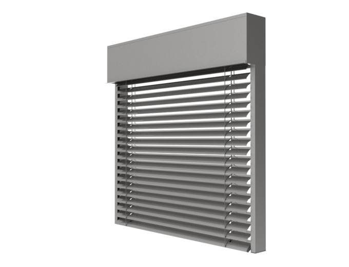 Żaluzja fasadowa C80 kolor db703 render
