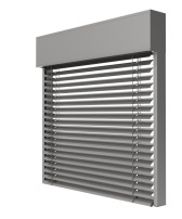 Żaluzja fasadowa C80F kolor db703 render