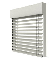 Żaluzja fasadowa Z90 kolor 9016 render