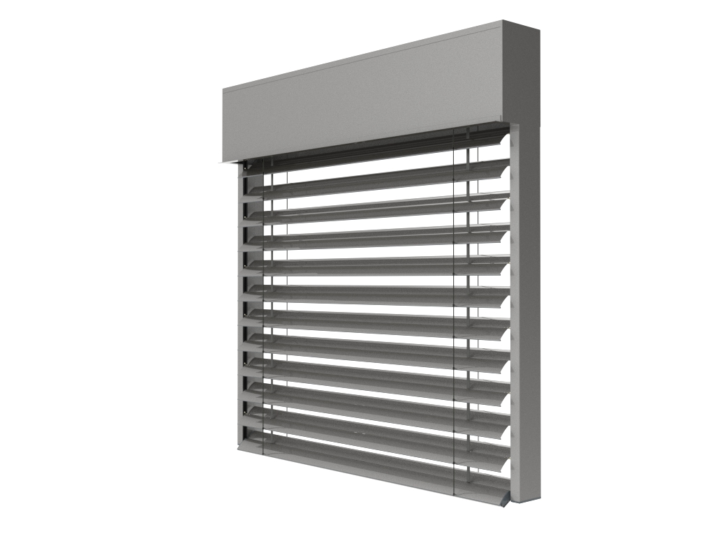 Żaluzja fasadowa Z90 kolor db703 render