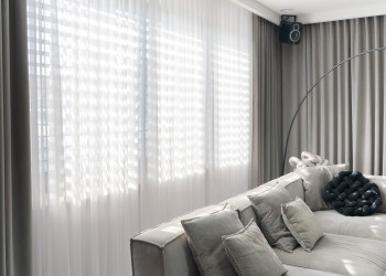 Żaluzje fasadowe widok od wewnątrz