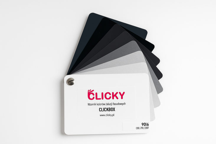 Wzornik żaluzji fasadowych